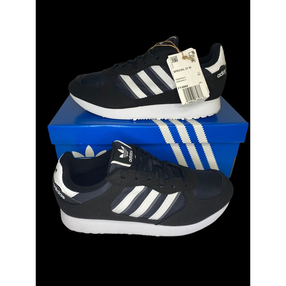 Adidas Originals Women's Size 6 Special 21 W Athletic Shoes FY4884 Black White‎